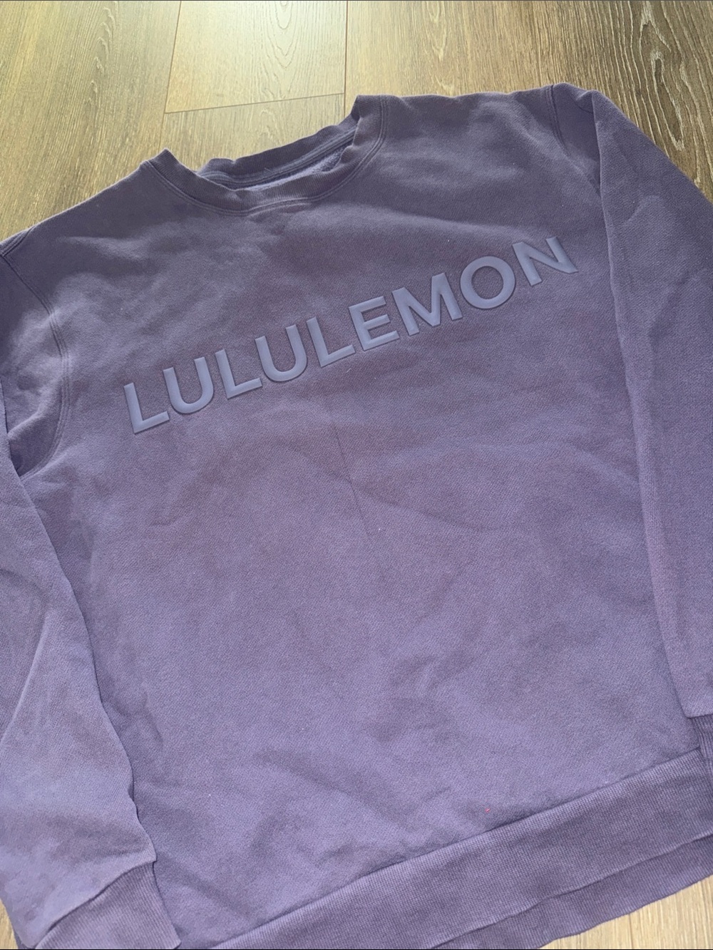 Lululemon Steady State Crew Graphic oversized size sweatshirt